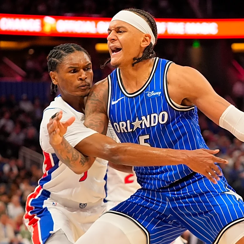 Banchero scores 31, Bane adds 25 to help the Magic turn back the Pistons 123-107