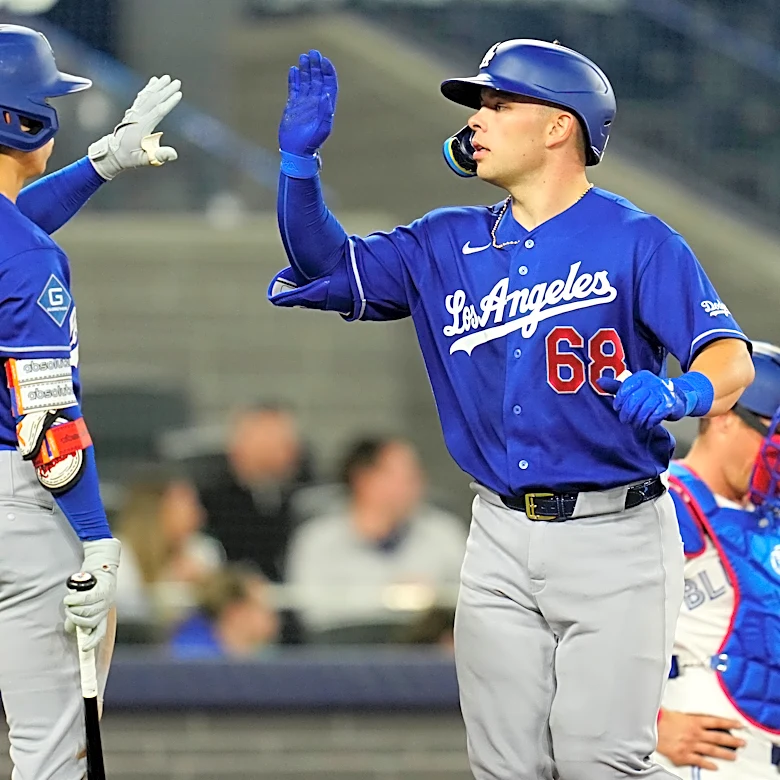 Dalton Rushing homers twice as Dodgers rout Blue Jays 14-2