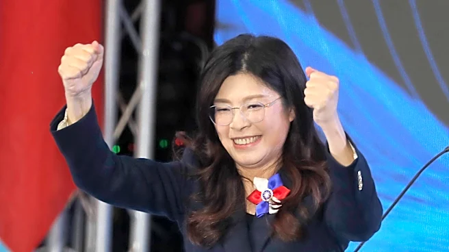 Taiwan opposition leader arrives in China on what she calls a ‘journey to peace’