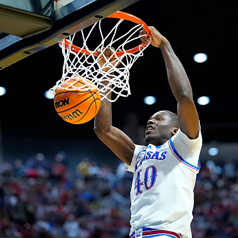 Kansas' Bidunga, Wake Forest's Harris, Saint Mary's Murauskas among players entering men's portal