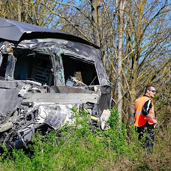 French train driver killed after crashing into truck at railway crossing