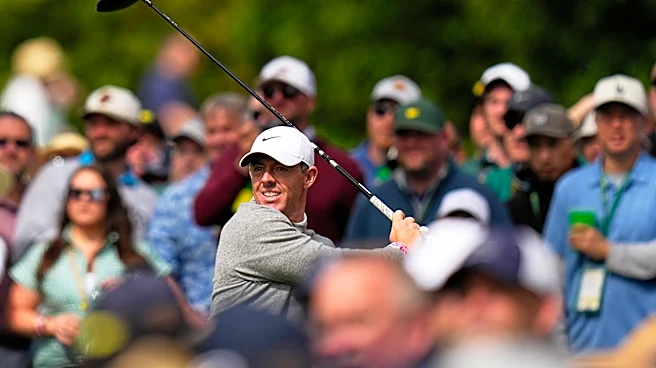 Rory McIlroy is taking a champion's victory lap at Augusta National ahead of his Masters defense