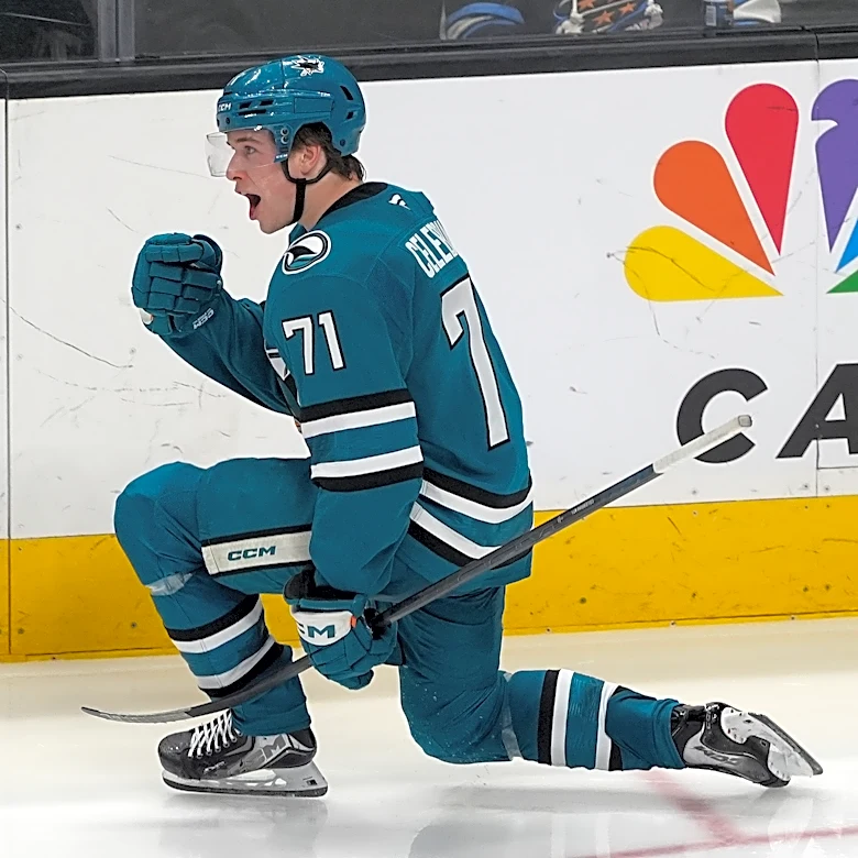 Macklin Celebrini keeps the Sharks in the playoff hunt with 107-point season