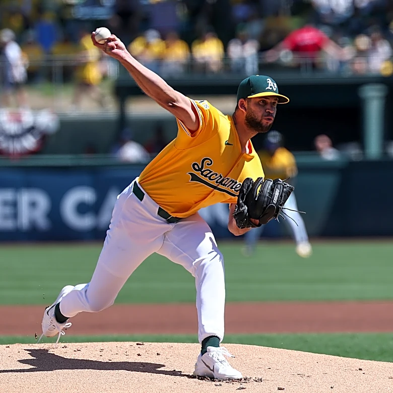 Athletics option RHP Luis Morales to Triple-A Las Vegas to fix control issues