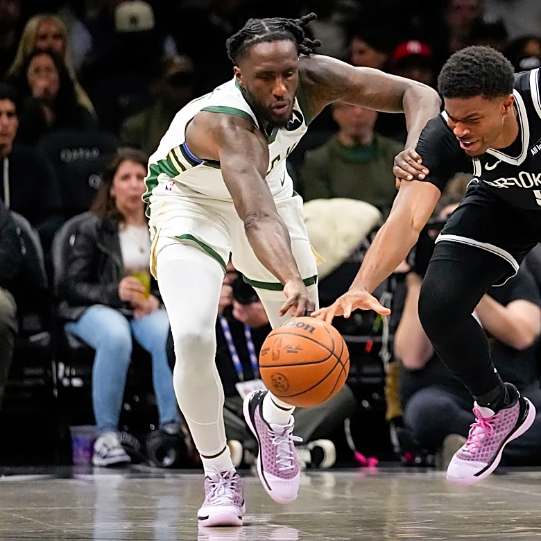 Liddell scores a career-high 21 points to lead the Nets over the Bucks 96-90