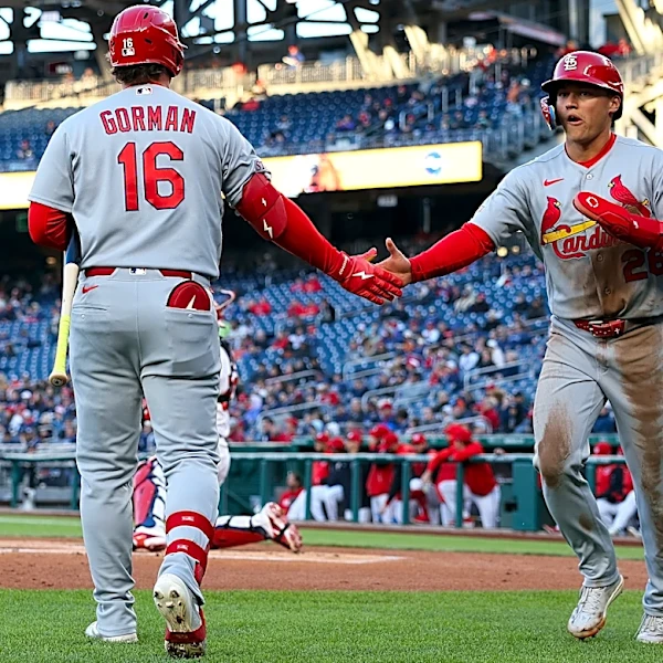 Cardinals rally against Nationals' struggling bullpen for 7-6 victory in 10 innings