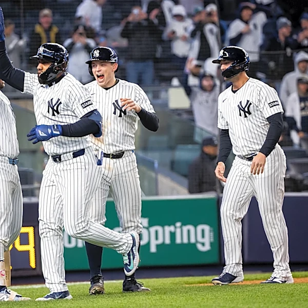 Amed Rosario's 2nd homer of game, 3-run drive in 8th, lifts Yankees over A's 5-3