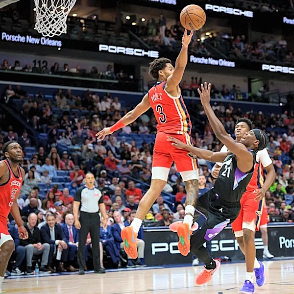 Jeremiah Fears sets a franchise rookie mark with 40 points as the Pelicans top the Jazz 156-137