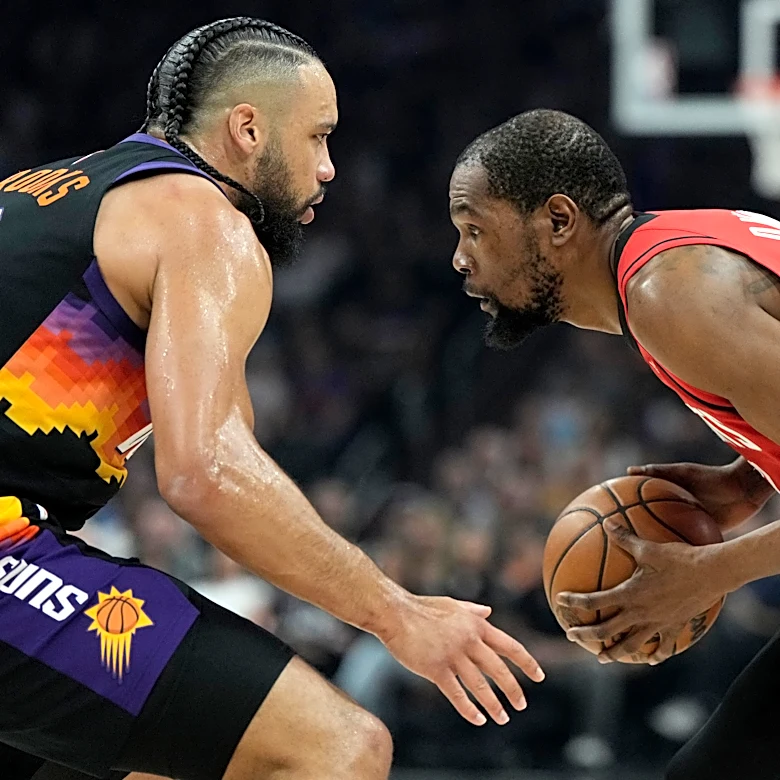 Kevin Durant scores 24 in his return to Phoenix, leads the Rockets past the Suns 119-105