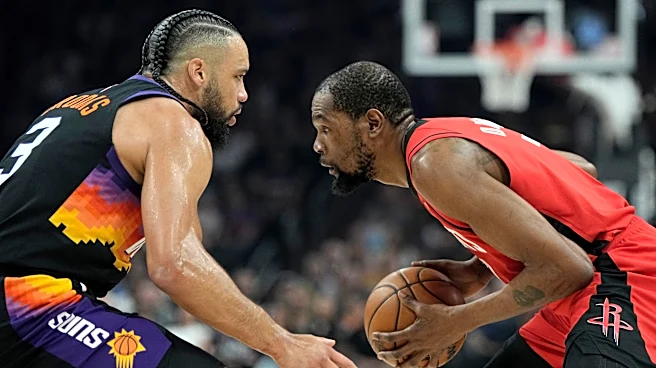 Kevin Durant scores 24 in his return to Phoenix, leads the Rockets past the Suns 119-105