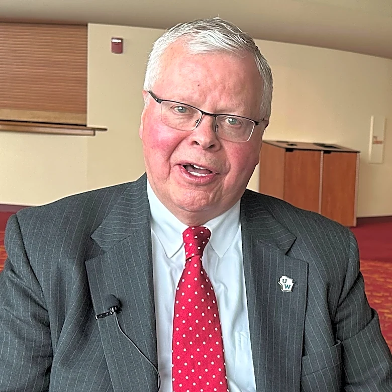 Fired Universities of Wisconsin President Jay Rothman tells AP he was 'blindsided' by his ouster