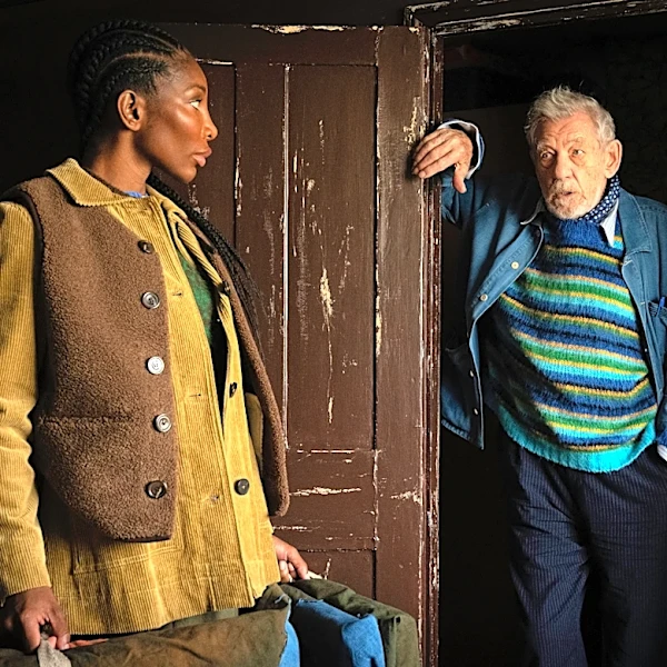 Movie Review: Ian McKellen and Michaela Coel are razor-sharp in art comedy ‘The Christophers’