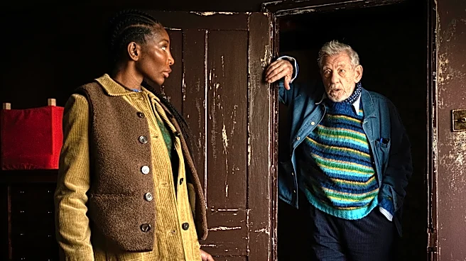 Movie Review: Ian McKellen and Michaela Coel are razor-sharp in art comedy ‘The Christophers’
