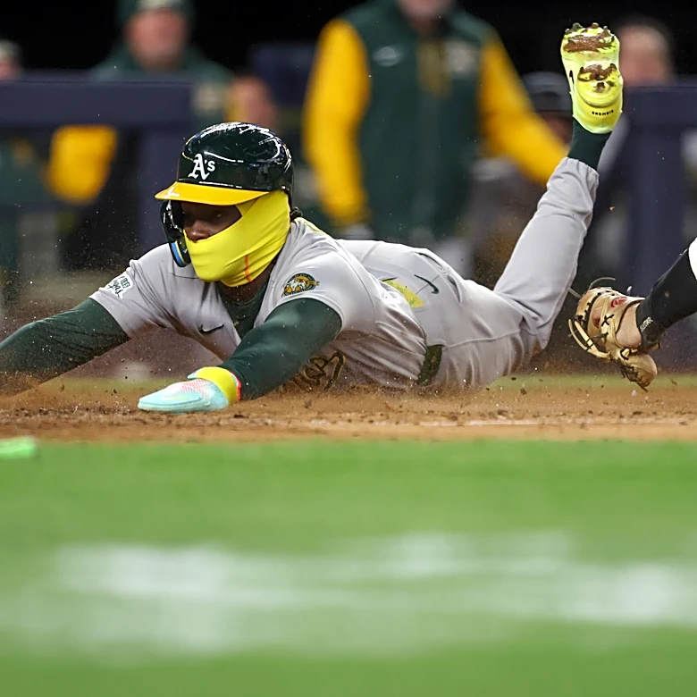 Rooker's 9th-inning sacrifice fly lifts Athletics over Yankees 3-2