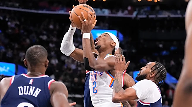 Holmgren scores 30, Thunder clinch NBA's best regular-season record in 128-110 victory over Clippers