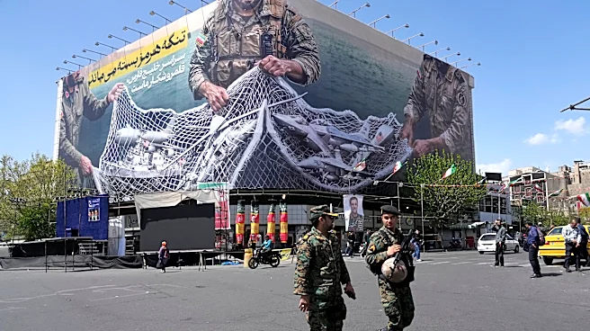 Chart shows Iran may have put sea mines in Strait of Hormuz