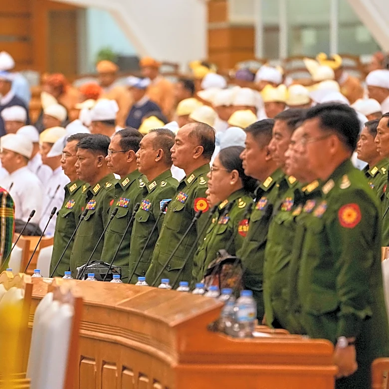 Myanmar's parliament approves cabinet mostly of former generals and holdovers