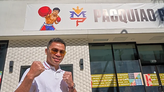 Manny Pacquiao takes over Floyd Mayweather's old gym amid rematch tension between the boxing rivals