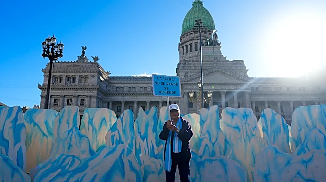 Argentina approves Milei's bill that eases protections for glaciers, despite environmental backlash