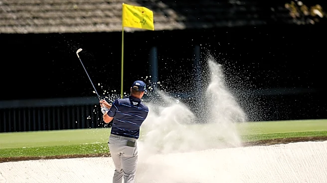 Bunker blowup at Amen Corner sends Bryson DeChambeau to a 76 on the 1st day of the Masters