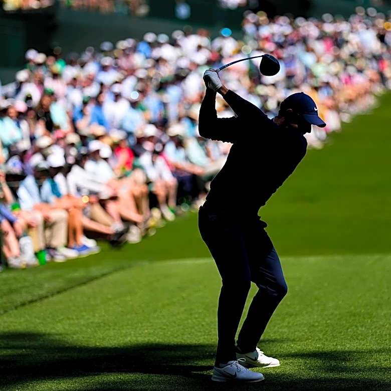 McIlroy has another reason to celebrate with his best Masters start in 15 years to share the lead