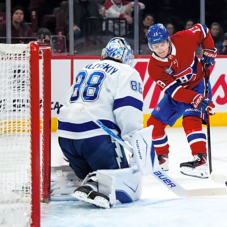Cole Caufield becomes the 1st Montreal Canadiens player to score 50 goals in a season since 1990