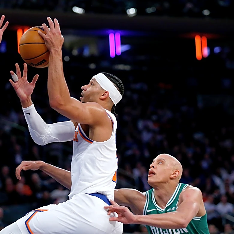 Knicks stay alive in race for No. 2 seed in East, beat Celtics in Tatum's return to MSG