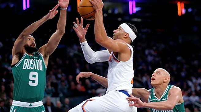 Knicks stay alive in race for No. 2 seed in East, beat Celtics in Tatum's return to MSG