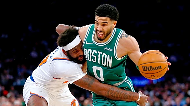 Jayson Tatum makes a strong return to Madison Square Garden, site of his injury in the playoffs