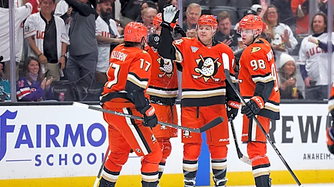 John Carlson's 1st hat trick in a 17-year career sends Ducks past Sharks 6-1, snaps 6-game skid