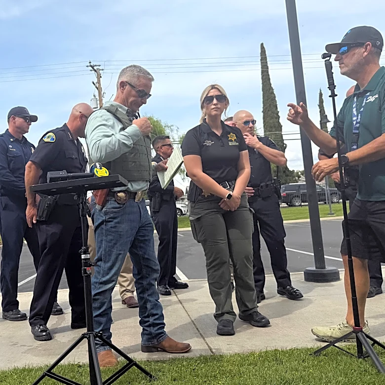 Man who killed a deputy serving an eviction notice was run over, California sheriff says