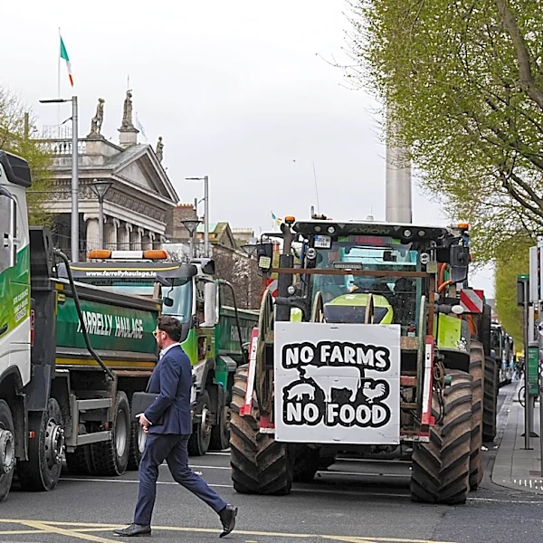 Irish fuel protests enter fourth day as government seeks to head off shortages, open blocked roads