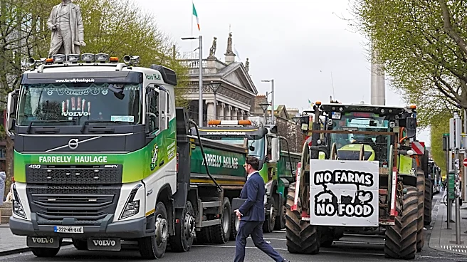 Irish fuel protests enter fourth day as government seeks to head off shortages, open blocked roads