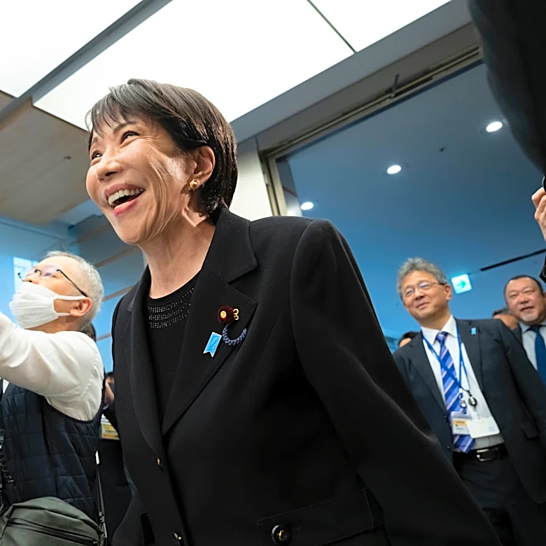 Japanese prime minister Takaichi thrilled by Deep Purple's visit to her office