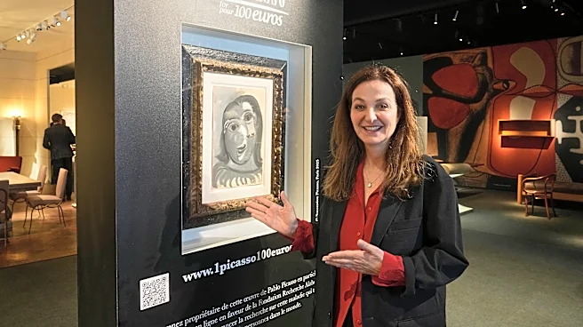 Picture this: A raffle offers a Picasso for 100 euros to fund Alzheimer’s research