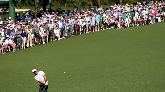 Scottie Scheffler has 2 shots in the water and his first round over par in the Masters in 3 years