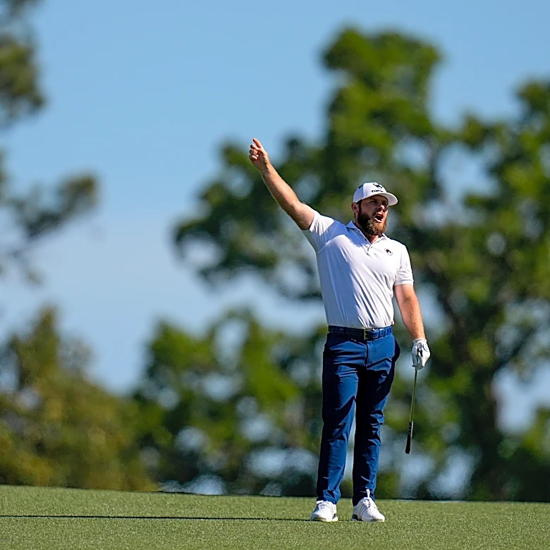 'On edge' as usual, Tyrrell Hatton shoots a 66 at Augusta National in the 2nd round of the Masters