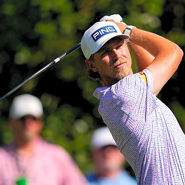 Kristoffer Reitan of Norway handles stress of playing Augusta National for the first time