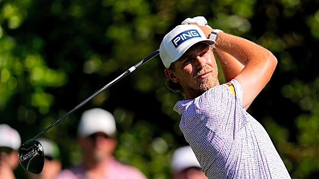Kristoffer Reitan of Norway handles stress of playing Augusta National for the first time