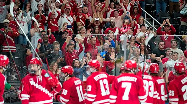 Conference bragging rights on the line as Wisconsin faces Denver for the NCAA hockey title
