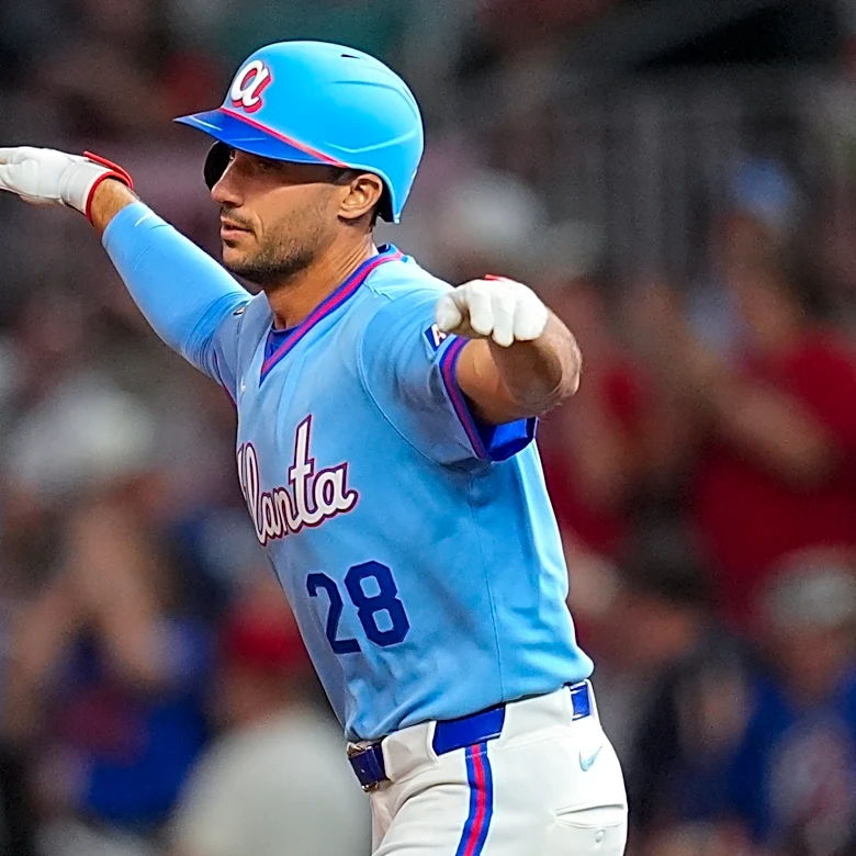 Olson hits long go-ahead homer off Cecconi in 6-run 6th inning as Braves overwhelm Guardians 11-5