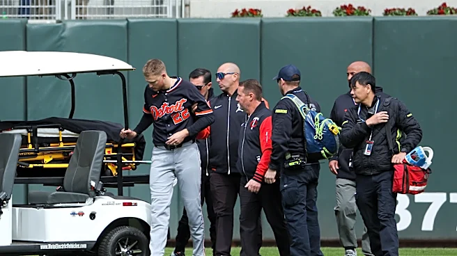 Tigers' Parker Meadows goes on injured list with concussion and broken arm after collision