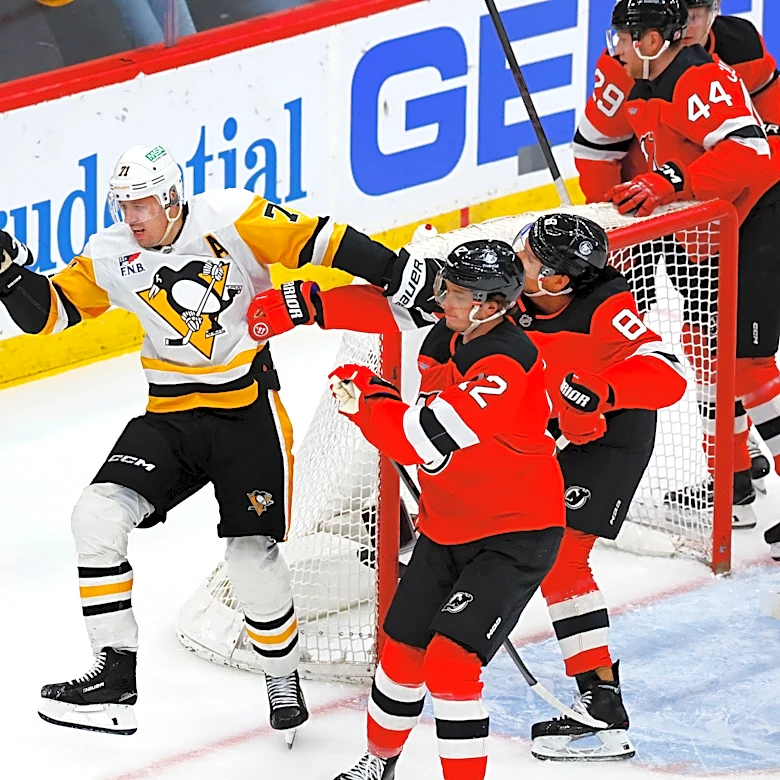 Penguins sit stars Sidney Crosby and Evgeni Malkin ahead of visit by Alex Ovechkin and the Capitals