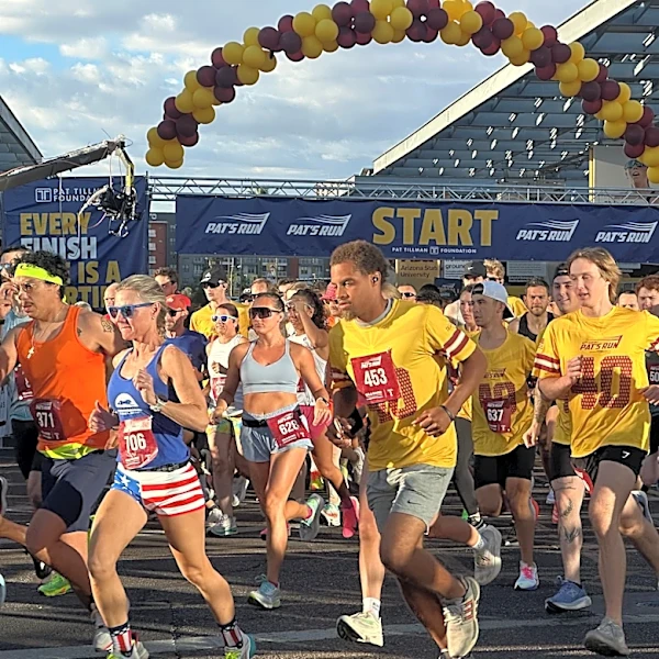 Tillman Scholars make connections with each other and the community at annual Pat's Run