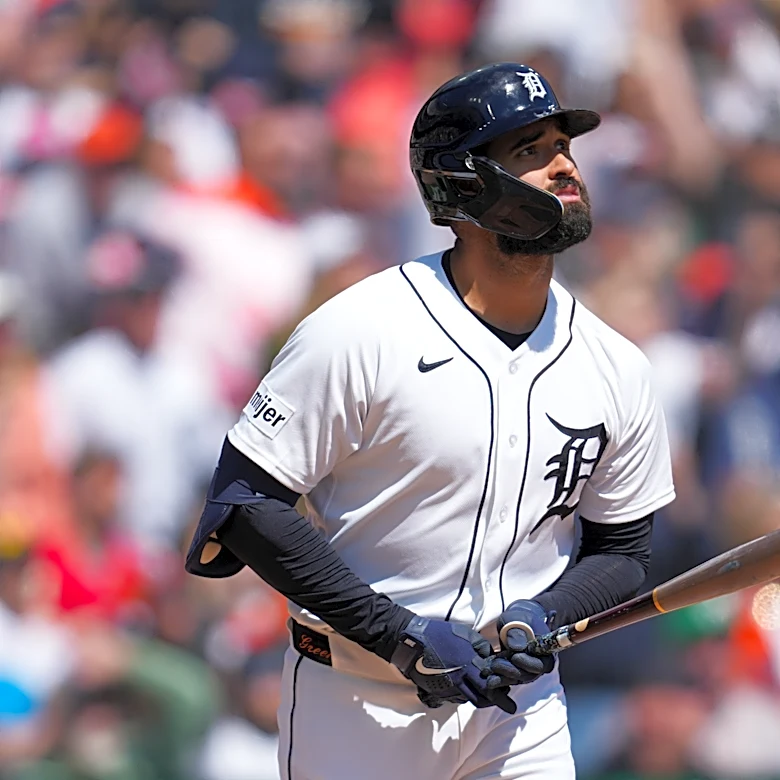 Greene's 3-run homer, Anderson's first career save lift Hinch to 400th Tigers win, 6-1 over Marlins