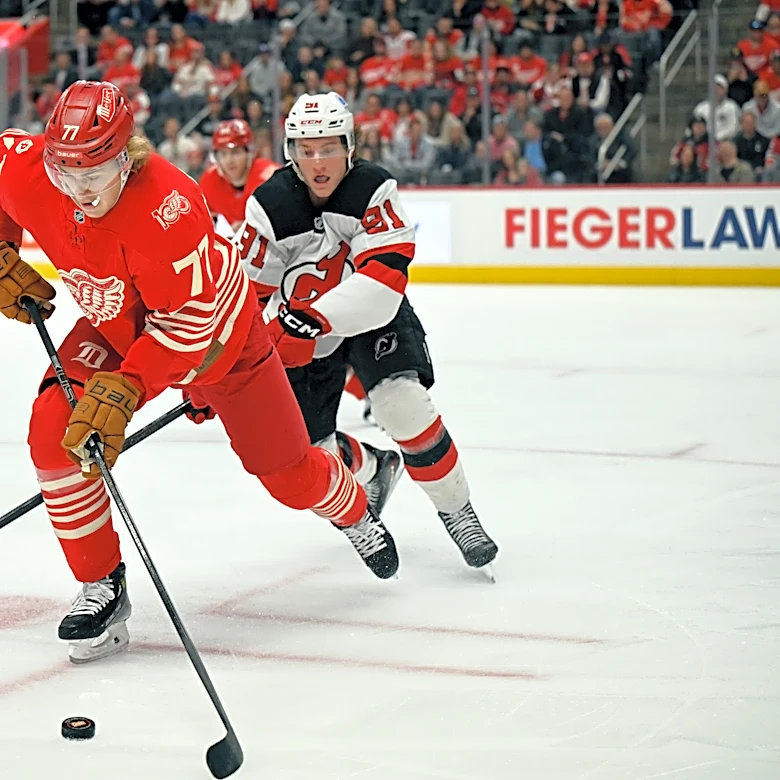 Red Wings eliminated from NHL playoff picture with 5-3 loss to Devils