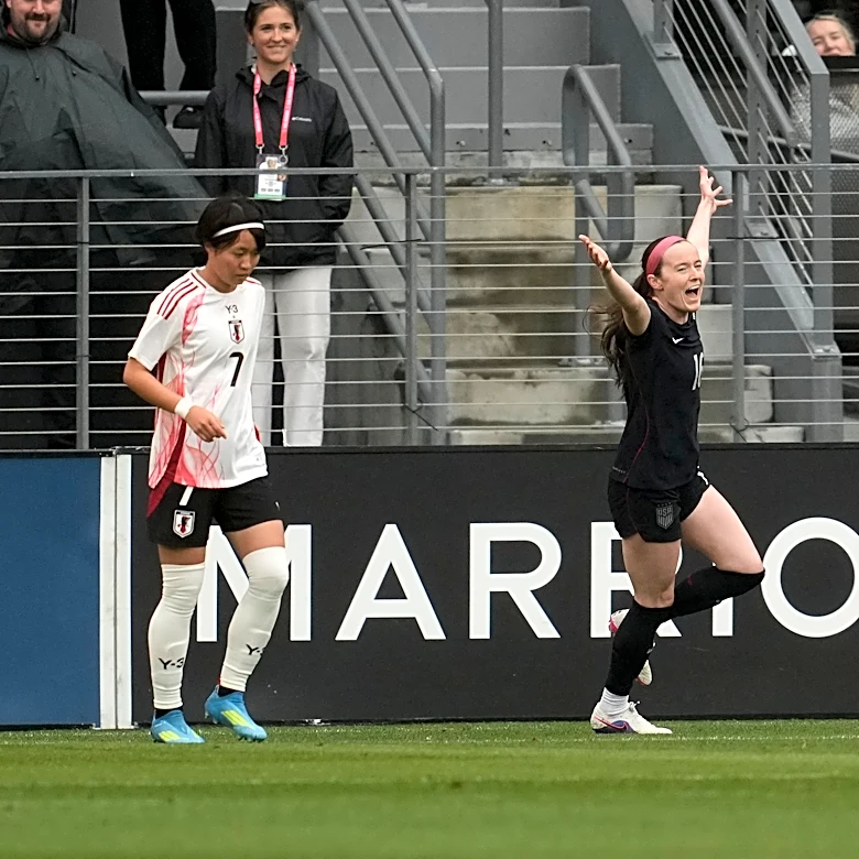 Lavelle and Heaps score to give USWNT a 2-1 win over Japan