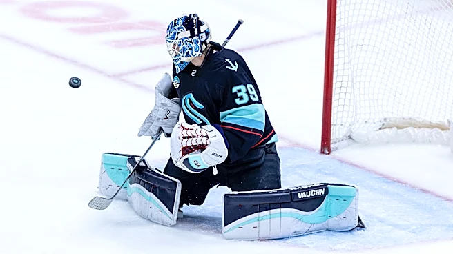 Kokko stops 26 shots in 1st NHL start as the Kraken beat the Flames 4-1