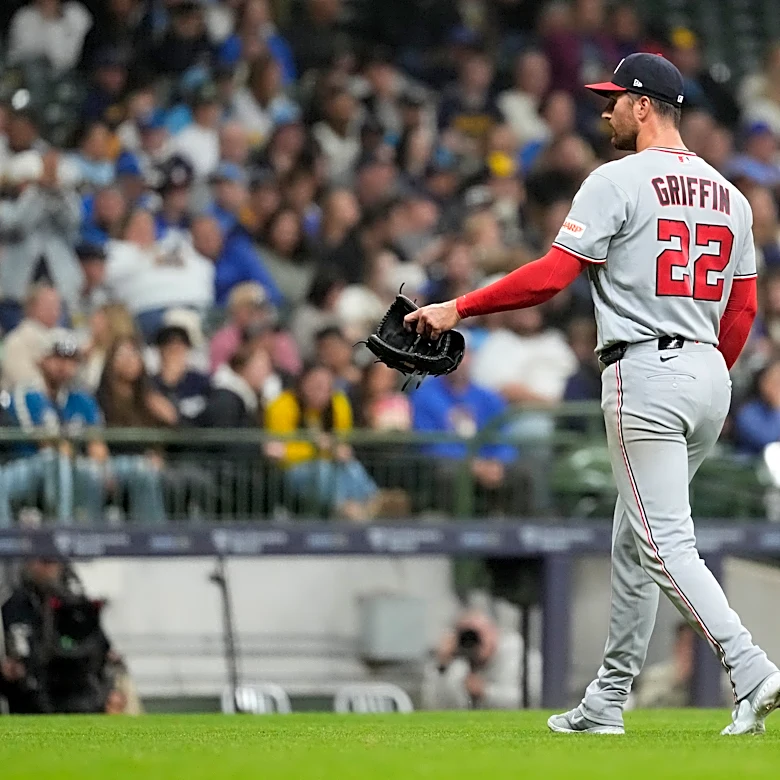 Nationals get strong outing from Griffin, hold off late Brewers rally to win 3-1