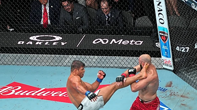 Ulberg delivers first-round KO to win light heavyweight belt as Trump takes spotlight at UFC 327